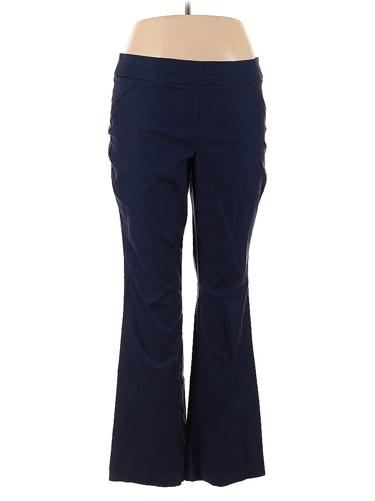 Pre-owned Kim Rogers Dress Pants In Blue