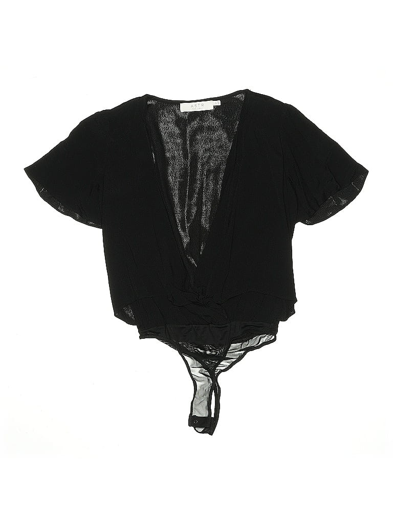 Pre-owned Astr Bodysuit In Black