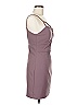 Xtraordinary Solid Purple Cocktail Dress Size 9 - photo 4