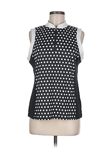 Lillie Green Sleeveless Blouse (view 1)