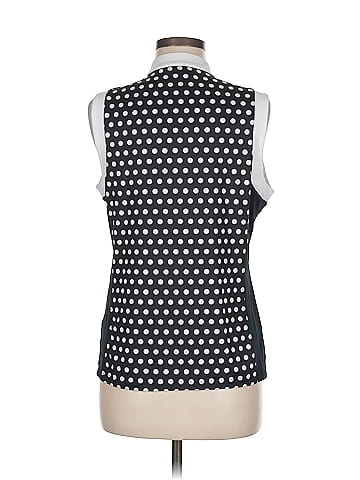 Lillie Green Sleeveless Blouse (view 2)