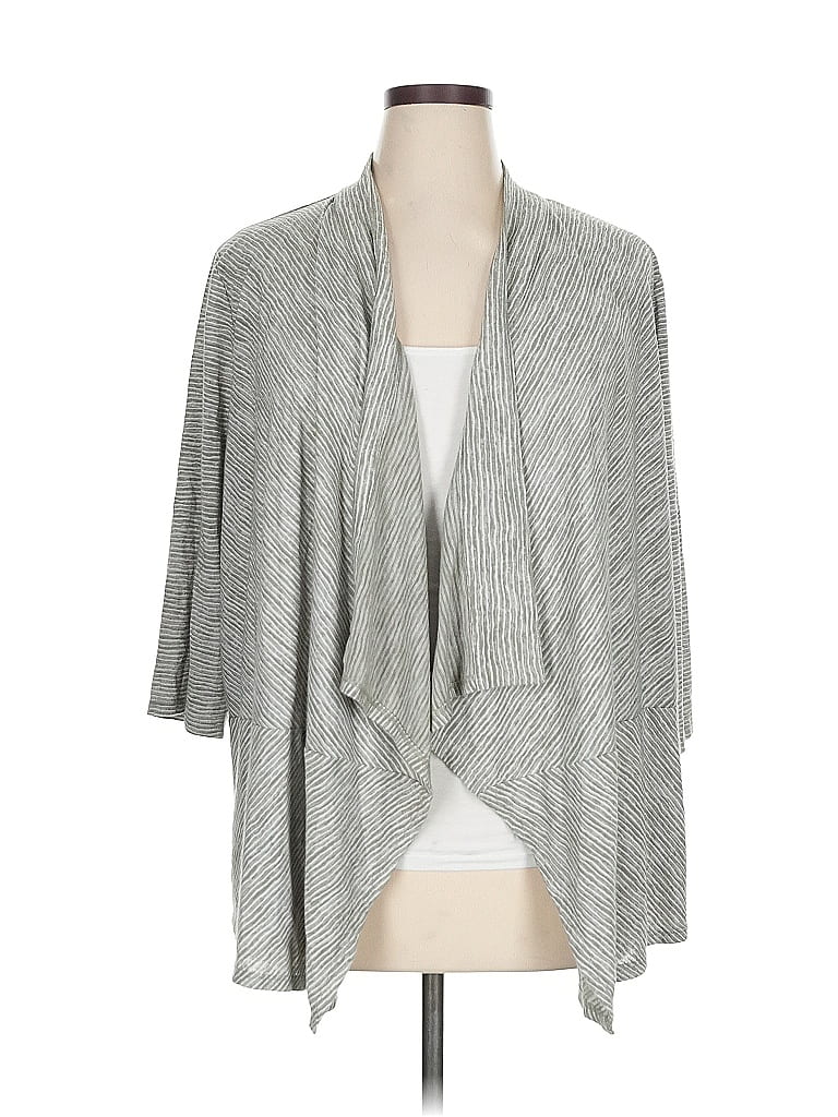 Click to view more detailed imagery on our partner's website Pre-owned Chico's Cardigan Sweater In Gray