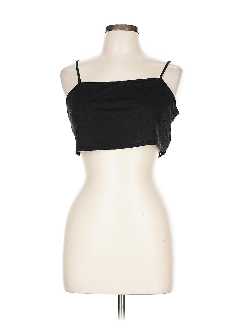 Pre-owned Sincerely Jules Tube Top Black Strapless Neckline Tops