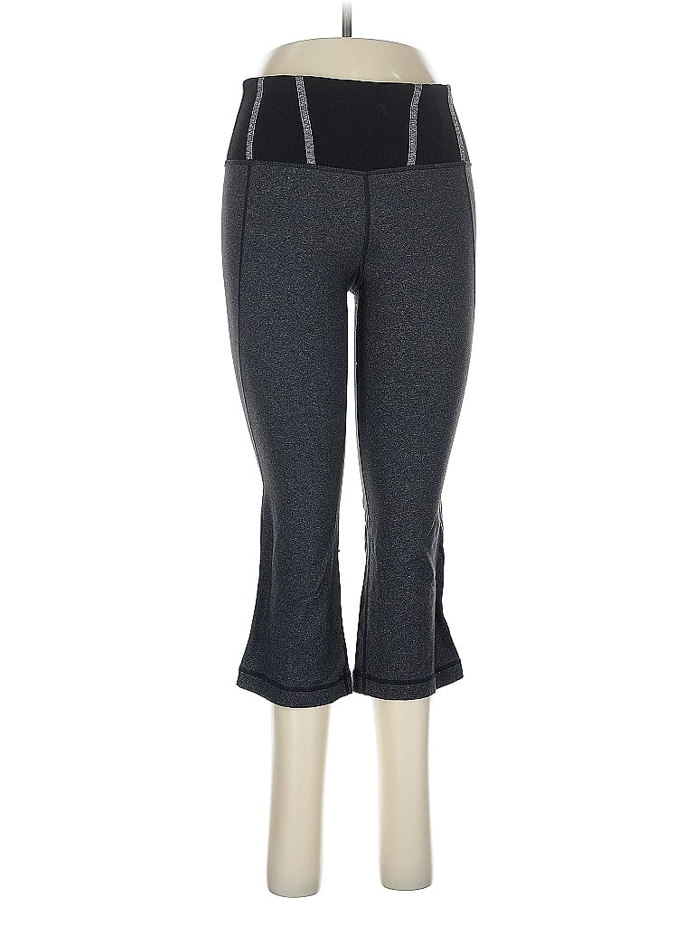 Pre-owned Lululemon Athletica Active Pants In Gray