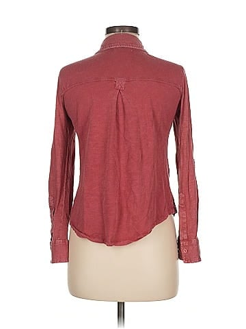 Pilcro by Anthropologie Long Sleeve Button-Down Shirt (view 2)