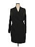 Norma Kamali Solid Black Cocktail Dress Size XL - photo 1