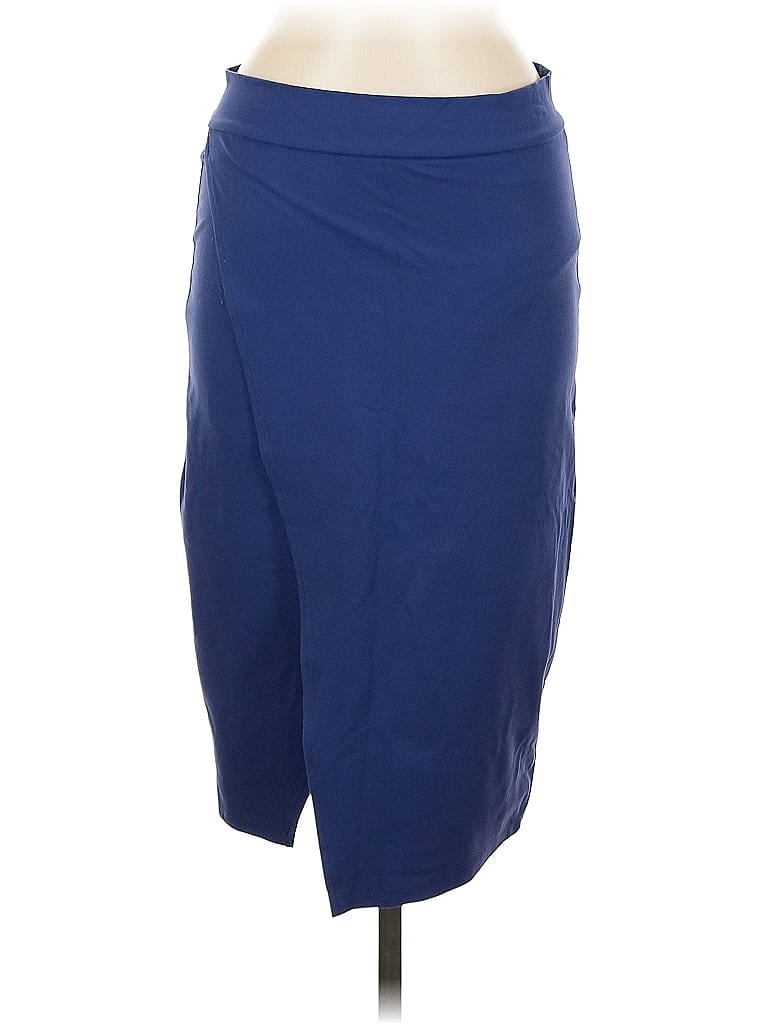 Pre-owned Bebe Casual Skirt In Blue