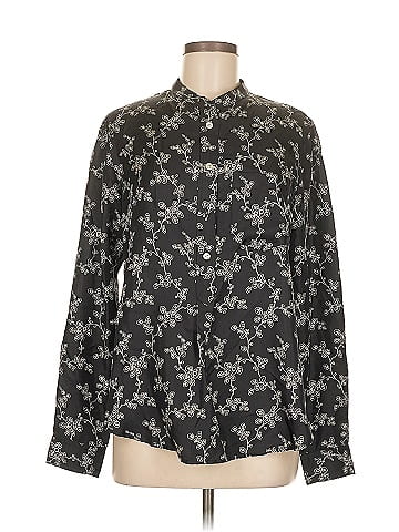 Isabel Marant Long Sleeve Silk Top (view 1)