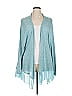 Torrid 100% Polyester Teal Blue Cardigan Size M (estimated) - photo 1