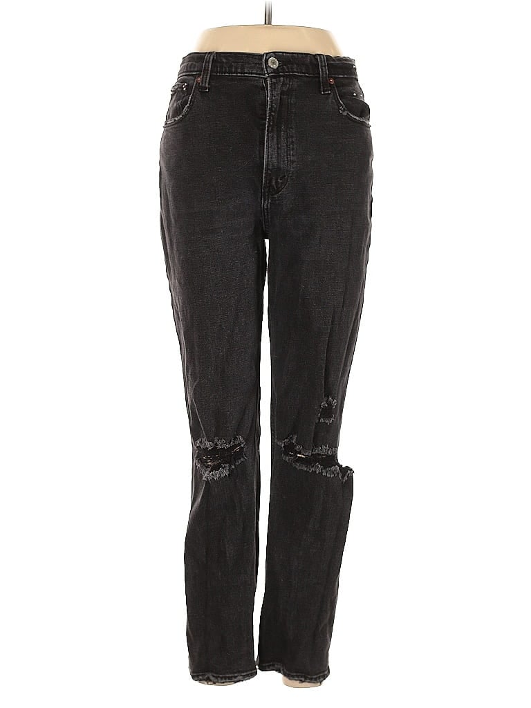 Pre-owned Abercrombie & Fitch Jeans In Black
