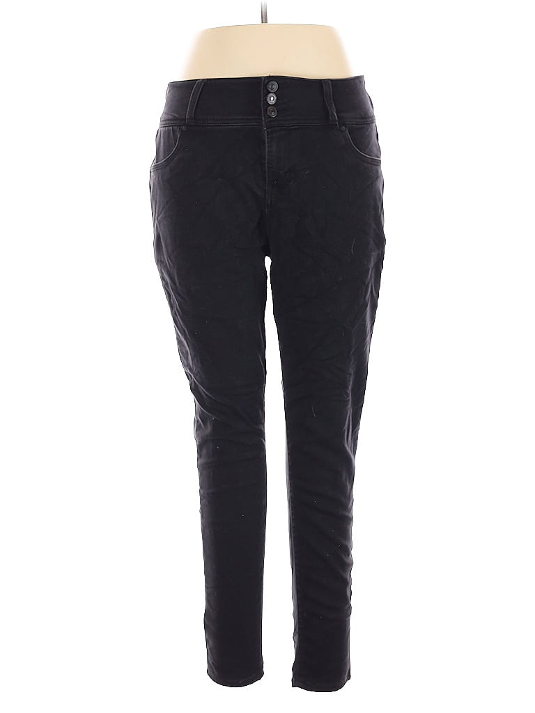 Pre-owned Wallflower Jeggings In Black
