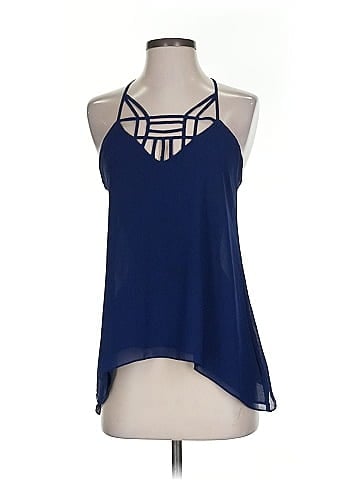 Naked Zebra Sleeveless Blouse (view 1)