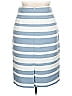 Halogen Stripes Blue Casual Skirt Size 14 - photo 2