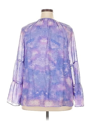 JM Collection Long Sleeve Blouse (view 2)