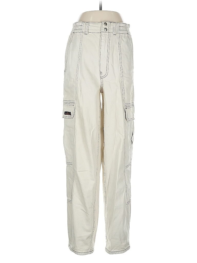 Pre-owned Bdg Cargo Pants In White
