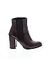 Stuart Weitzman Burgundy Brown Ankle Boots Size 8 - photo 1