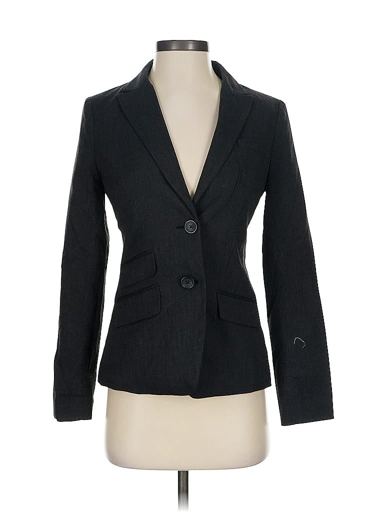 Pre-owned Banana Republic Factory Store Blazer Jacket In Black