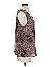 Willow & Clay Brown Sleeveless Blouse Size XS - photo 4