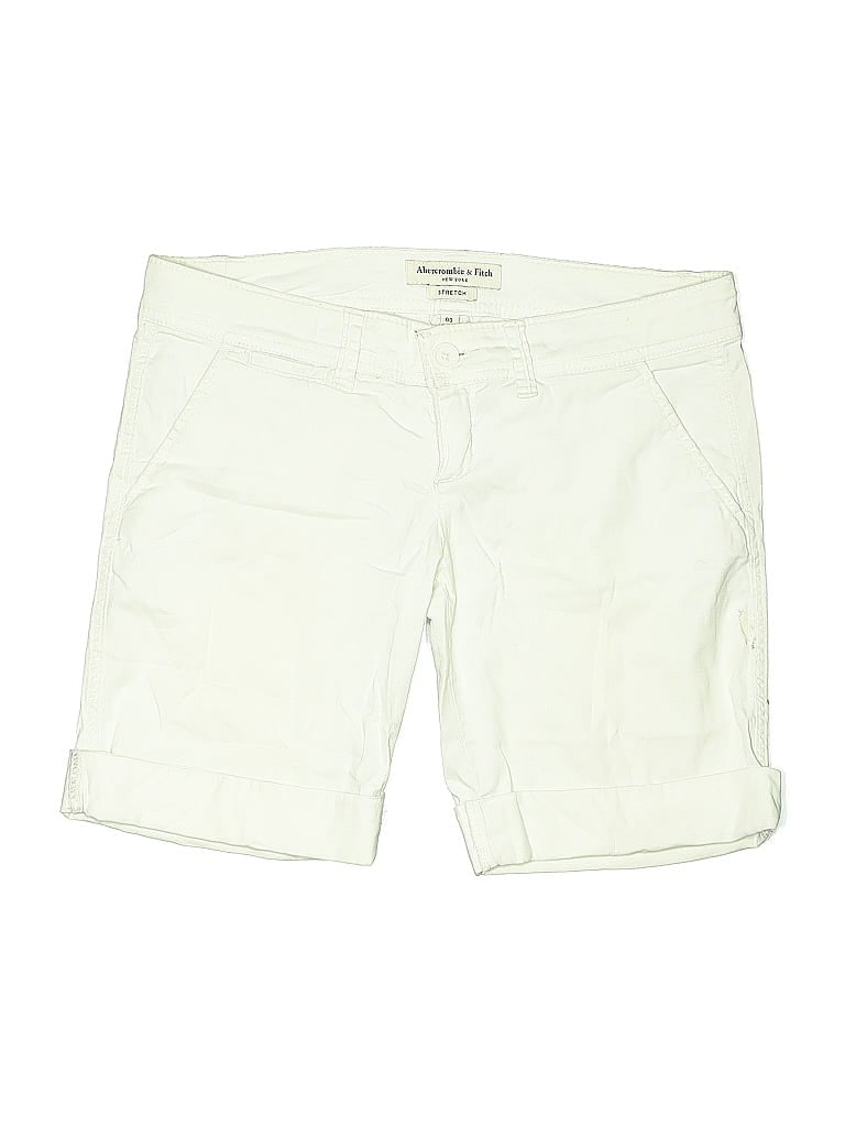 Click to view more detailed imagery on our partner's website Pre-owned Abercrombie & Fitch Khaki Shorts In Green