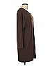 MICHAEL Michael Kors Solid Brown Casual Dress Size L - photo 4
