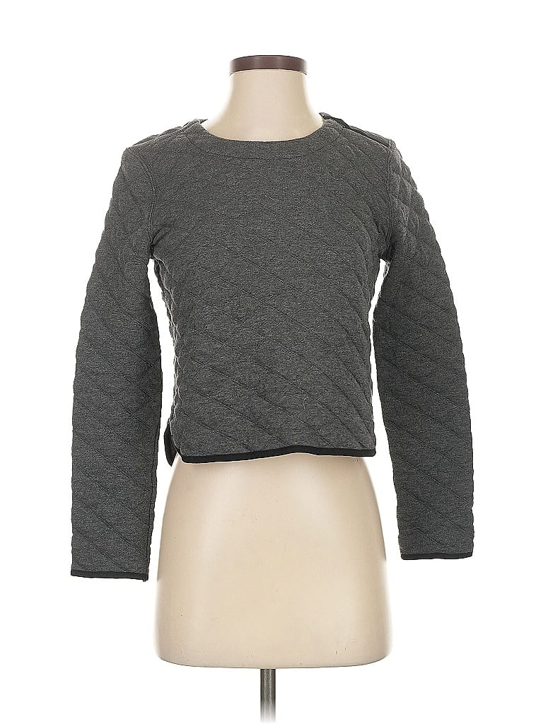Pre-owned Madewell Pullover Sweater In Gray