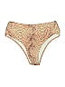 Unbranded Paisley Gold Orange Swimsuit Bottoms Size M - photo 1