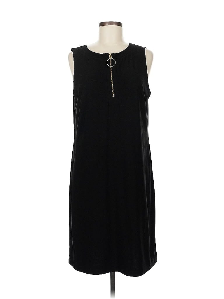 Pre-owned Msk Casual Dress In Black