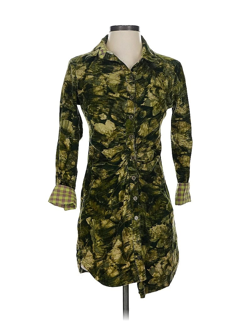 Pre-owned Pilcro Casual Dress In Green