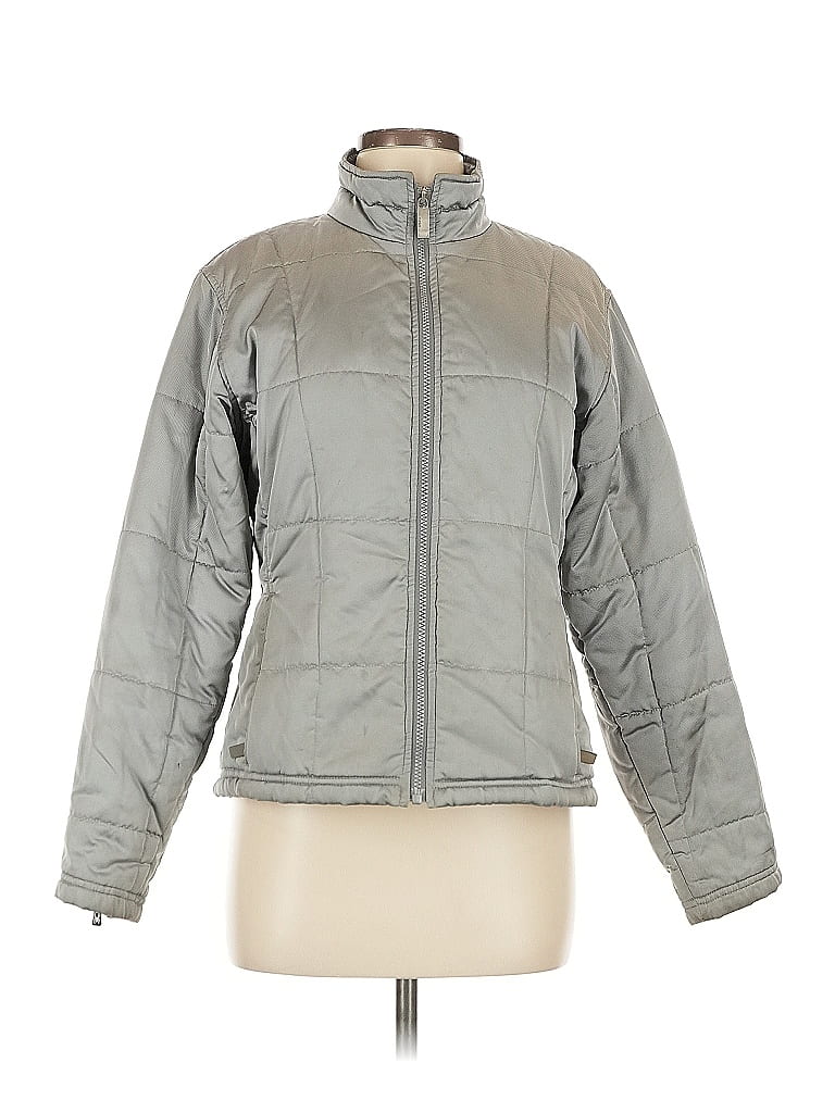 Spyder 100% Nylon Solid Gray Silver Jacket Size M (estimated) - photo 1