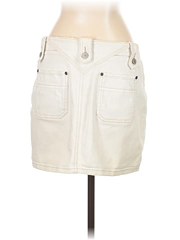 Express Denim Skirt (view 2)