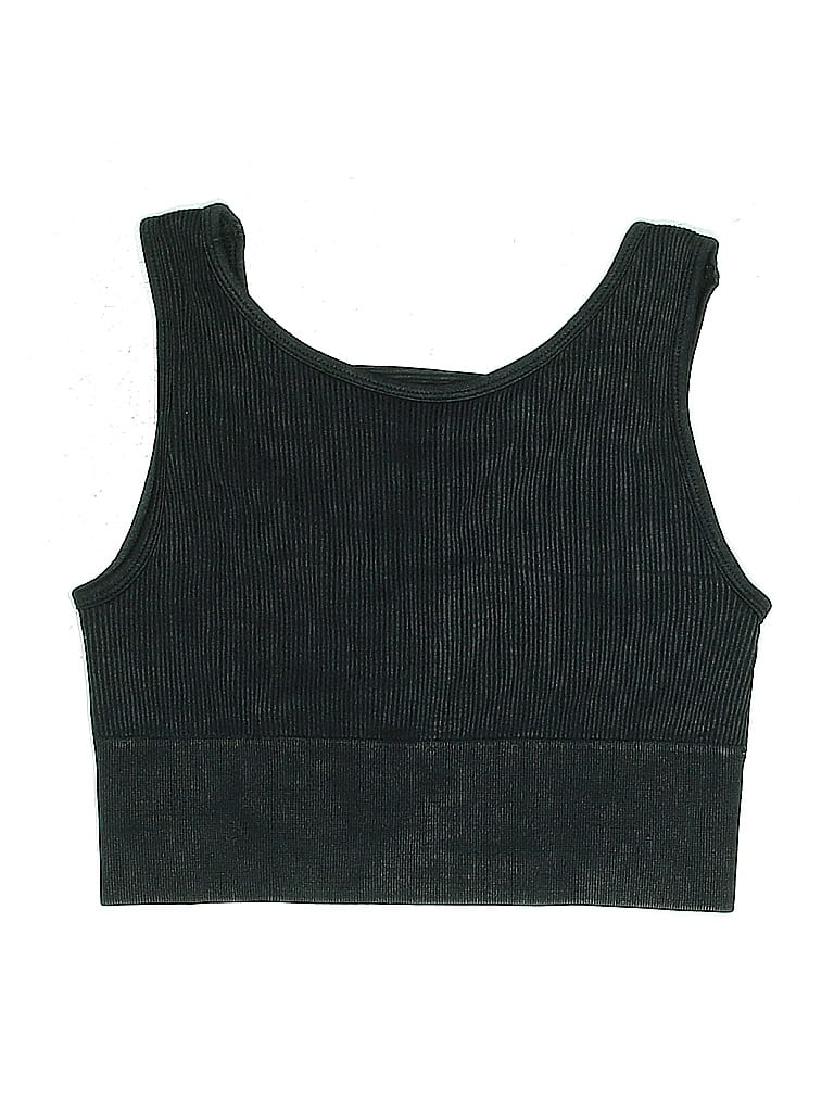 Pre-owned The Post Swimsuit Top Black Swimwear