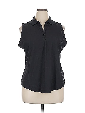 Greg Norman Sleeveless Polo (view 1)