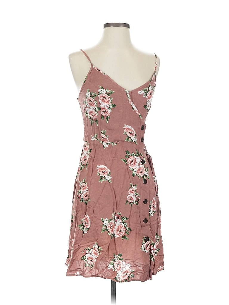 Pre-owned Xhilaration Casual Dress In Pink