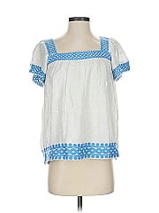 Sail To Sable Short Sleeve Blouse