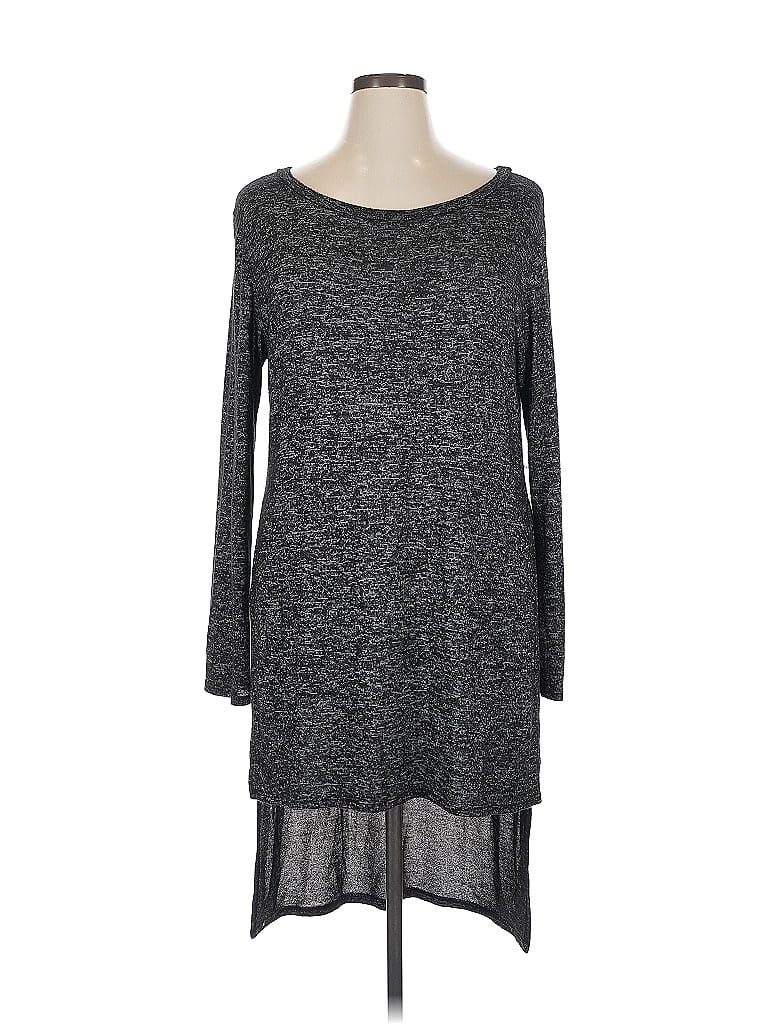 Pre-owned Assorted Brands Casual Dress In Gray