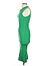 Monrow Solid Green Cocktail Dress Size XS - photo 4