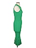 Monrow Solid Green Cocktail Dress Size XS - photo 3