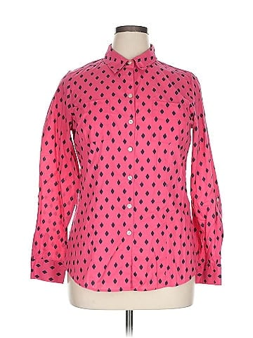 Foxcroft Long Sleeve Button-Down Shirt (view 1)