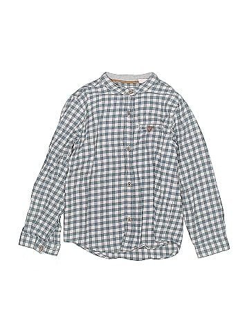 Zara Baby Long Sleeve Button-Down Shirt (view 1)