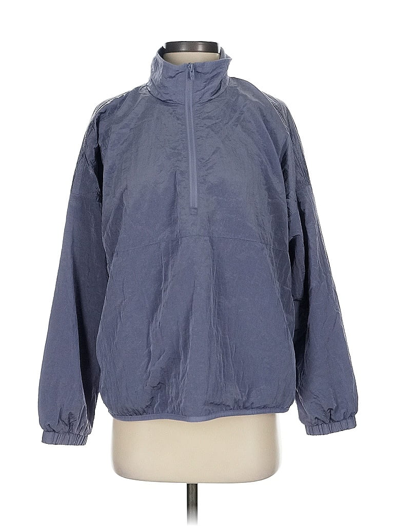 Pre-owned Gap Fit Cardigan Sweater In Blue