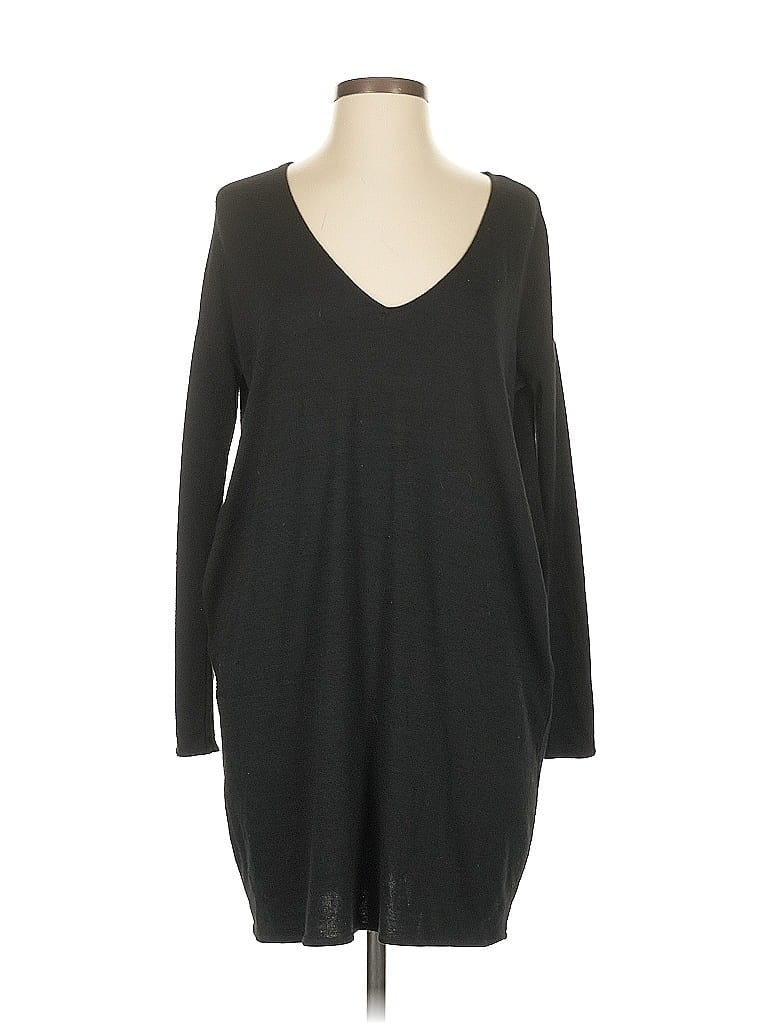 Pre-owned Wilfred Free Casual Dress In Black