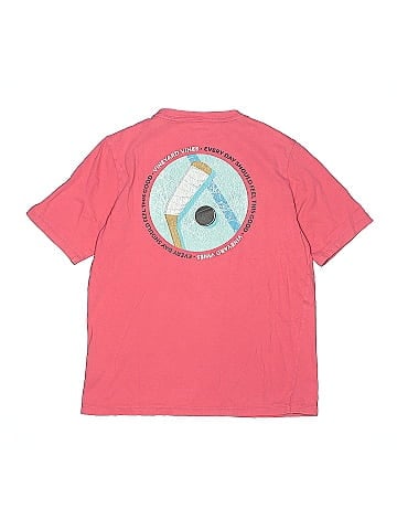 Vineyard Vines 100% Cotton Pink Short Sleeve T-Shirt Size 12 - 14