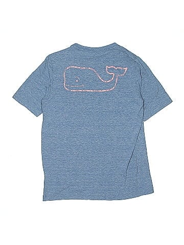 Vineyard Vines Blue Short Sleeve T-Shirt Size 12 - 14