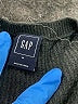 Gap Stripes Gray Pullover Sweater Size M - photo 7
