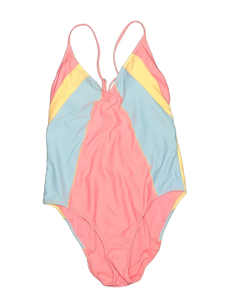 Pre-owned So One Piece Swimsuit In Pink