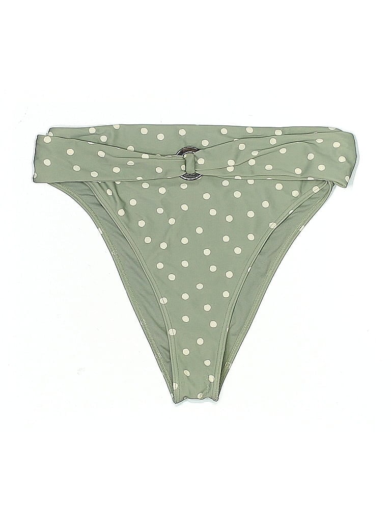 Click to view more detailed imagery on our partner's website Pre-owned Abercrombie & Fitch Swimsuit Bottoms In Green