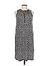 MICHAEL Michael Kors Polka Dots Gray Casual Dress Size L - photo 1