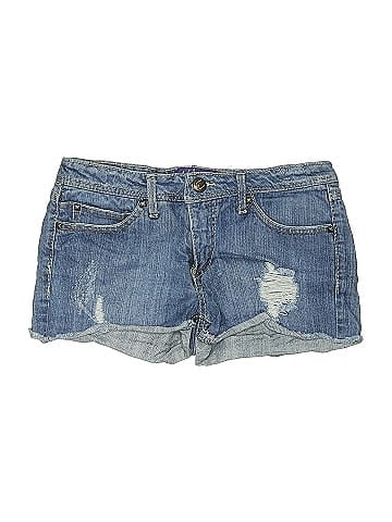 Miley Cyrus & Max Azria Denim Shorts (view 1)