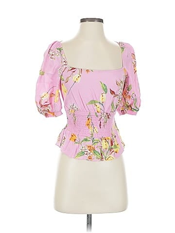 AFRM 3/4 Sleeve Blouse (view 1)