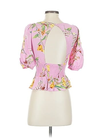 AFRM 3/4 Sleeve Blouse (view 2)